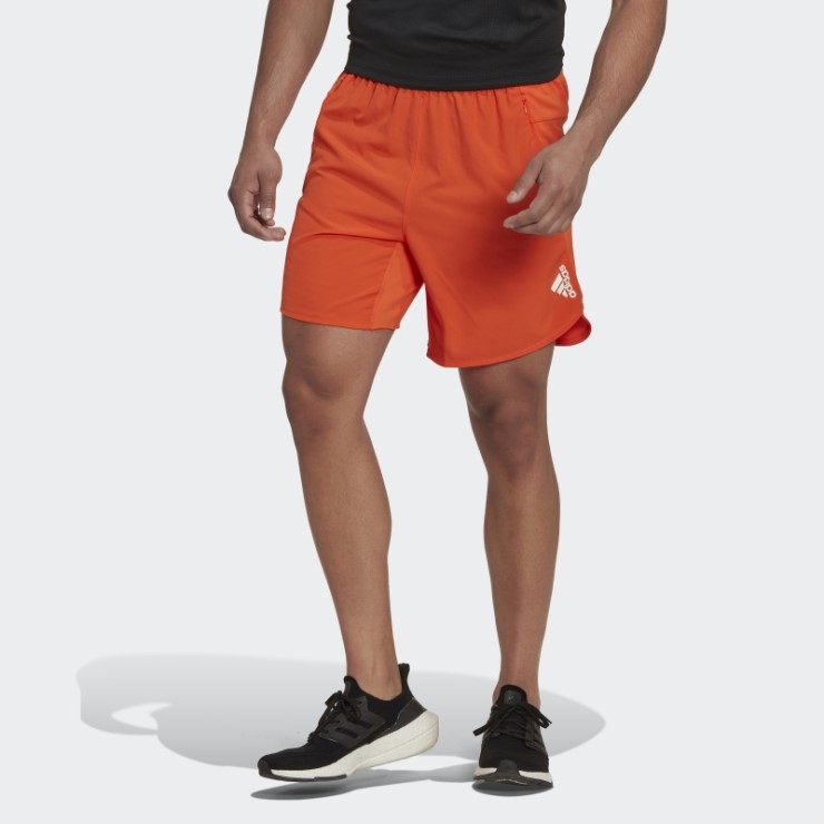 Naranja Adidas Diseñado Para Pantalones Cortos De Entrenamiento