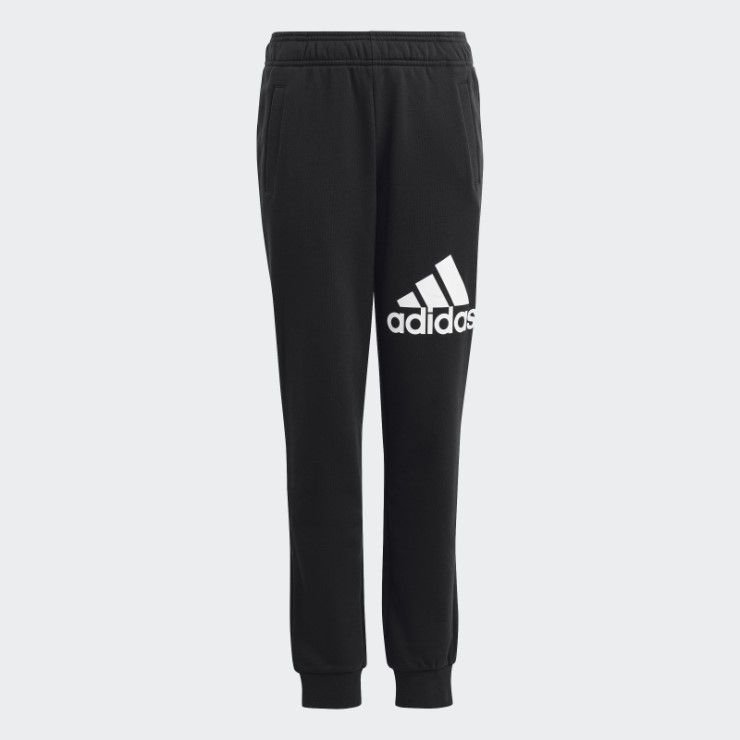 Joggers Essentials Con Logo Grande Adidas Negros