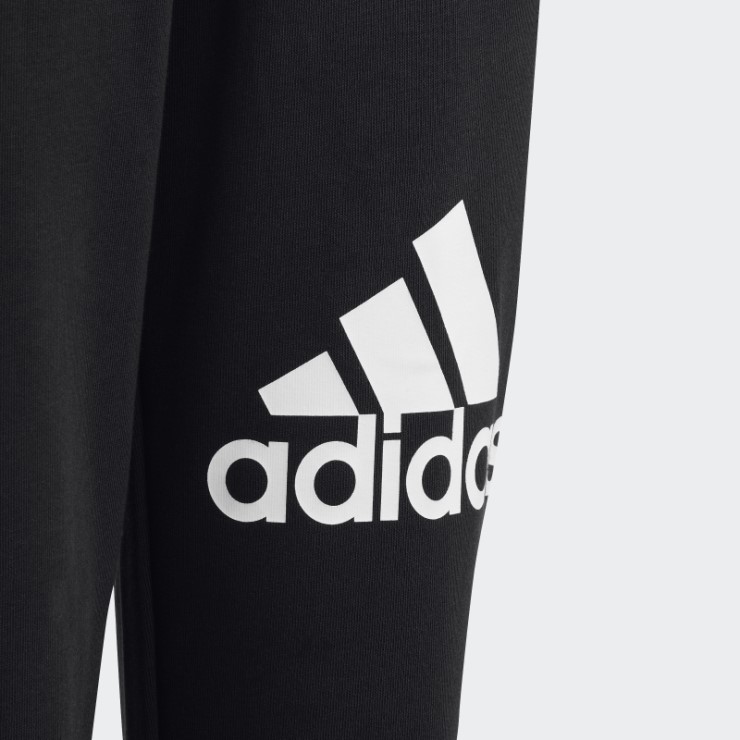 Joggers Essentials Con Logo Grande Adidas Negros