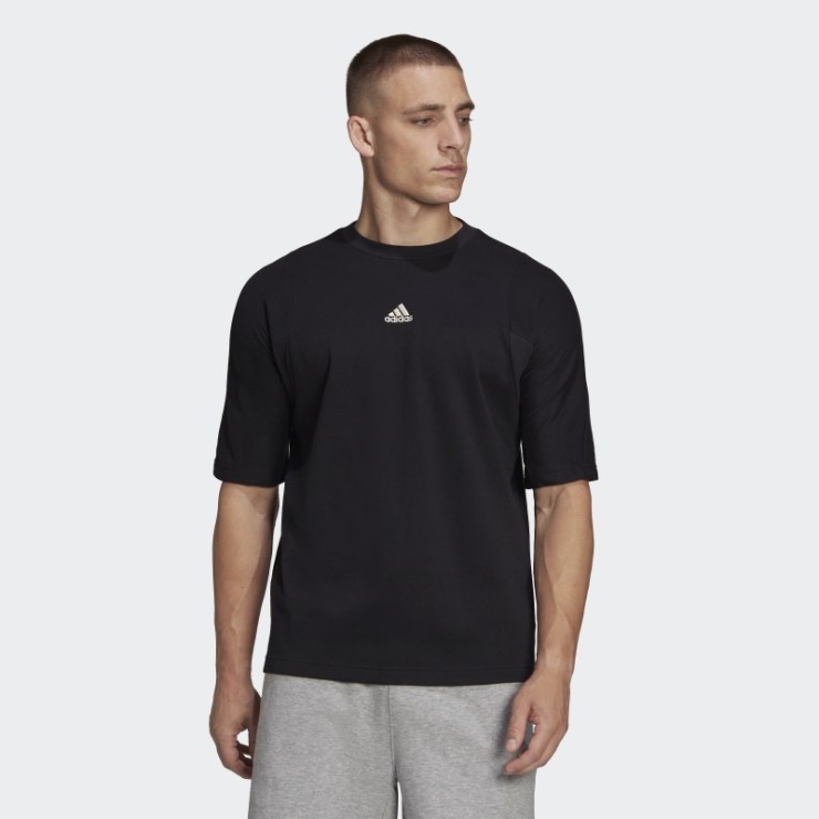 Camiseta Negra Studio Lounge Adidas