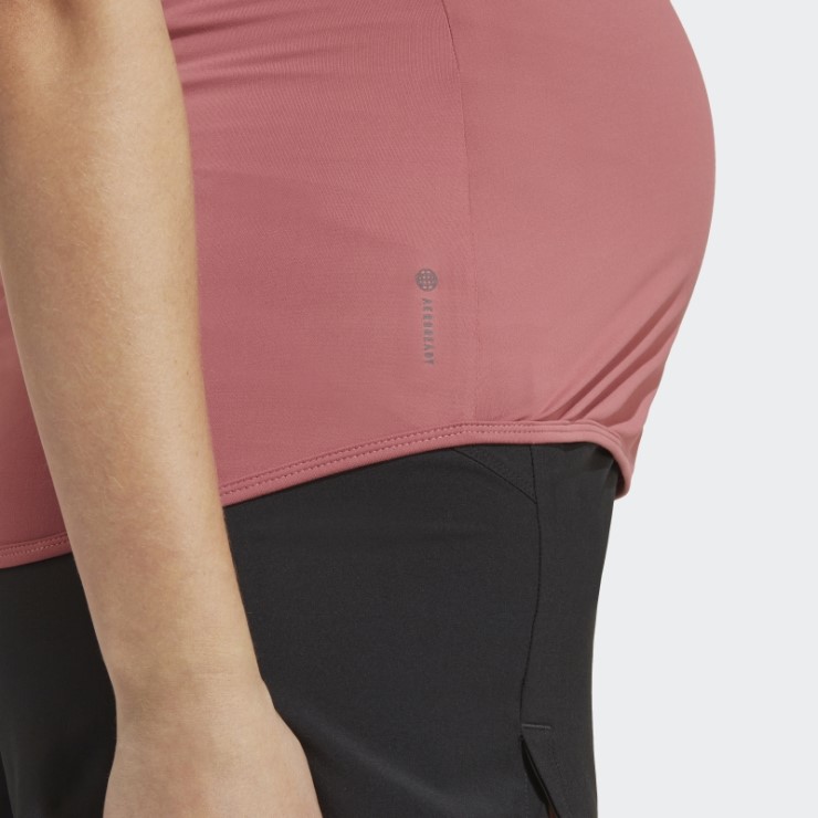 Adidas Aeroready Train Essentials Slim-fit Tank Top (maternidad) Rosa