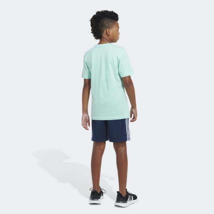 Camiseta Ss Dos Tonos Bos Verde Adidas