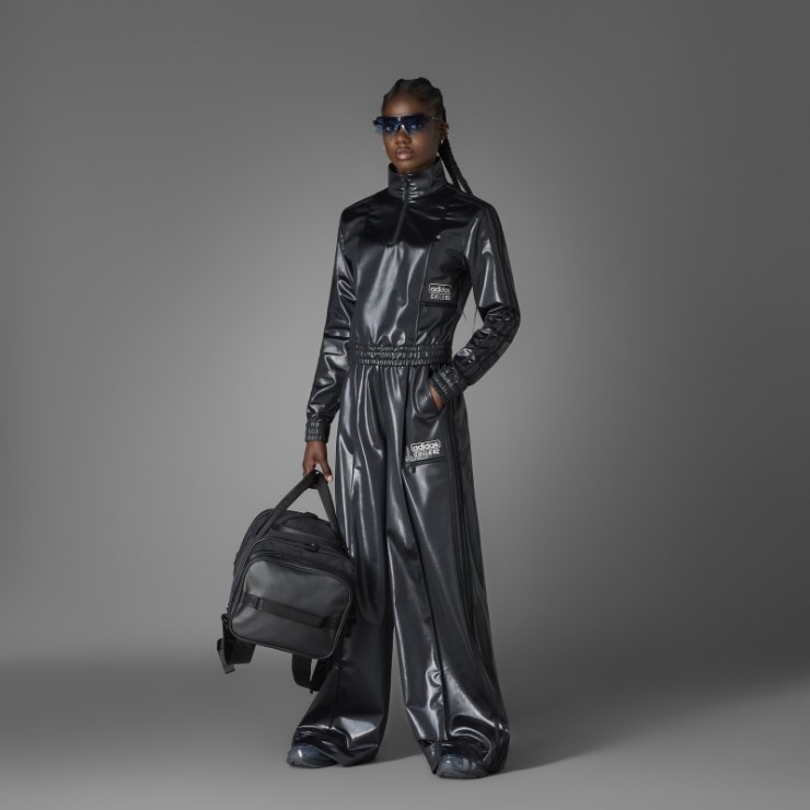 Adidas Chile 62 Versión Azul Pantalón Ancho Negro