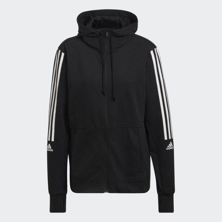 Sudadera Adidas Negra Aeroready Made For Training
