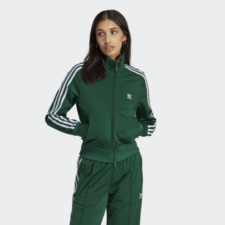 Chaqueta De Chándal Adicolor Classics Firebird Verde Oscuro Adidas