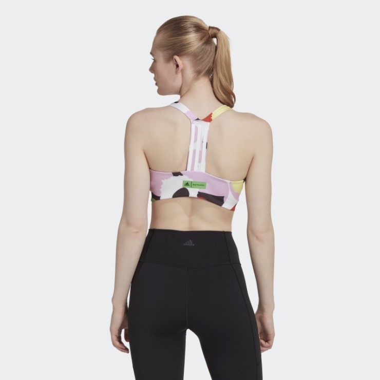 Sujetador Deportivo De Sujeción Media Better Level Training Naranja Blaze Adidas