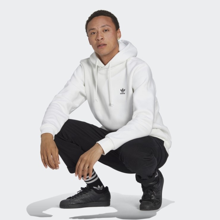 Sudadera Adidas Trefoil Essentials Blanco