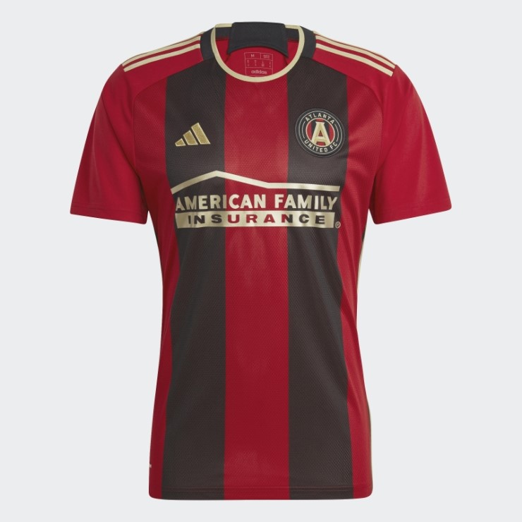 Camiseta Adidas Atlanta United Fc 23/24 Primera Equipación Negro