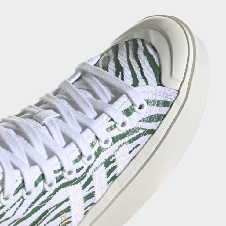 Blanco Adidas Nizza Bonega Mid Zapatos