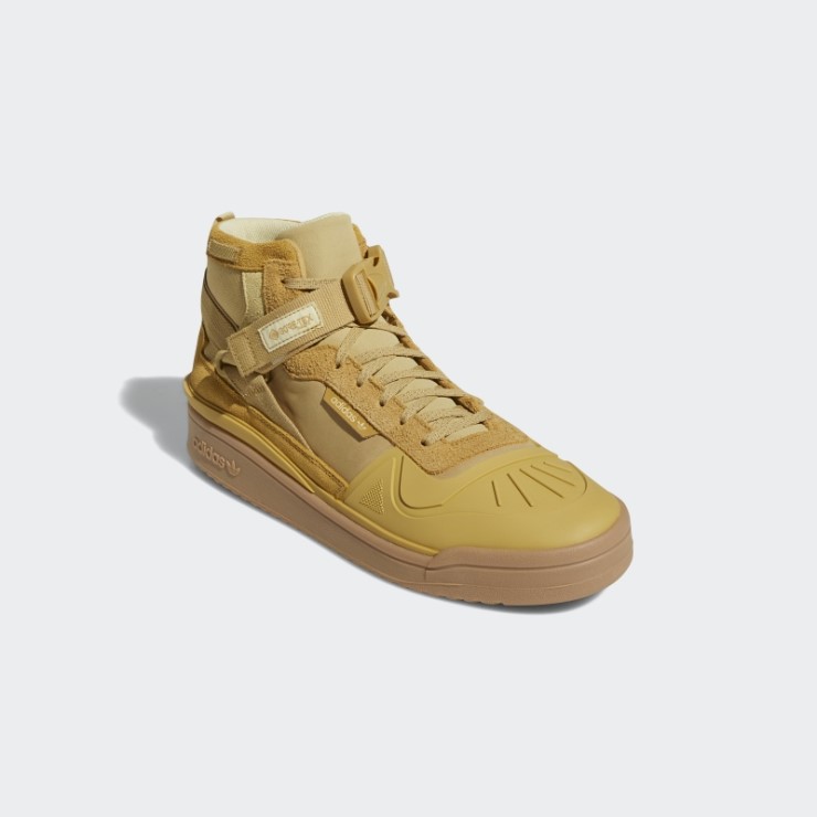 Zapatillas Adidas Beis Doradas Forum Hi Gore-tex