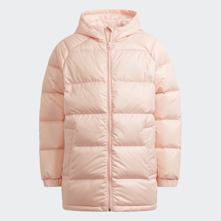 Chaqueta De Plumas Adicolor Elongated Haze Coral Adidas