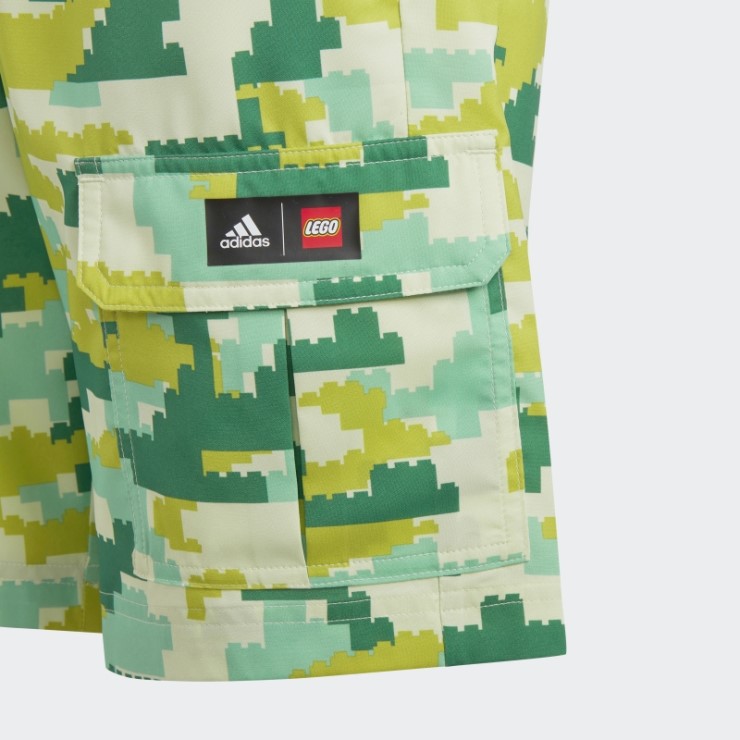 Pantalones Cortos Verdes Adidas X Lego Play