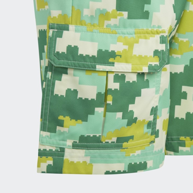 Pantalones Cortos Verdes Adidas X Lego Play