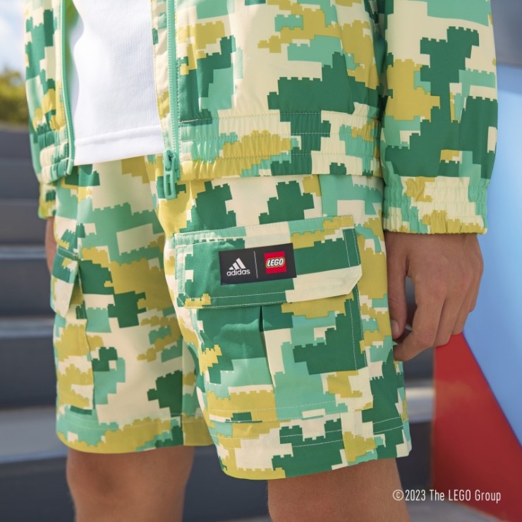 Pantalones Cortos Verdes Adidas X Lego Play