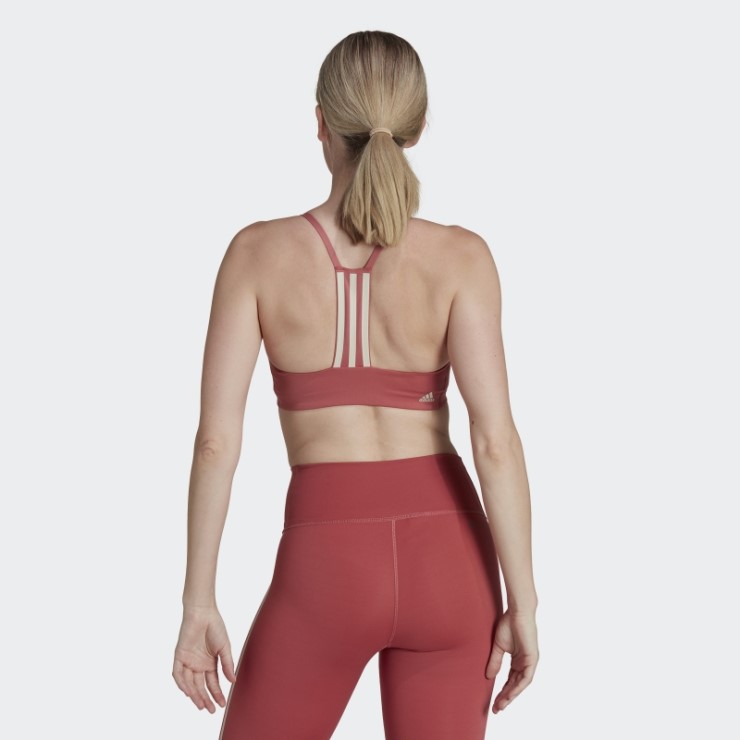 Sujetador Ligero De Entrenamiento Aeroimpact Rojo Adidas