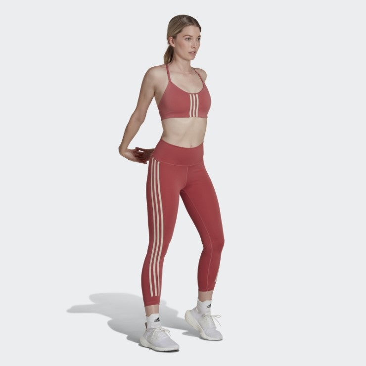 Sujetador Ligero De Entrenamiento Aeroimpact Rojo Adidas