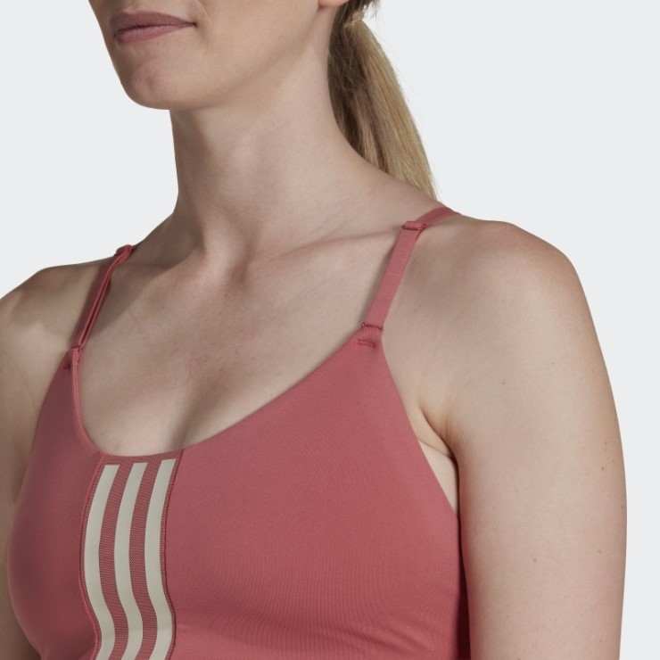 Sujetador Ligero De Entrenamiento Aeroimpact Rojo Adidas