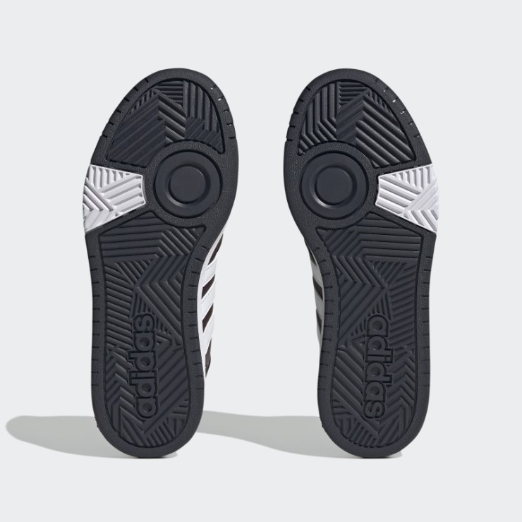 Granate Adidas Hoops 3.0 Mid Estilo De Vida Baloncesto Clásico Forro De Piel Zapatos De Invierno