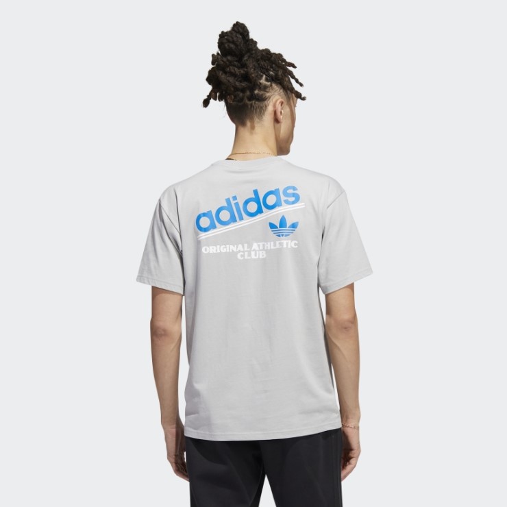 Camiseta Adidas Club Atlético Gris