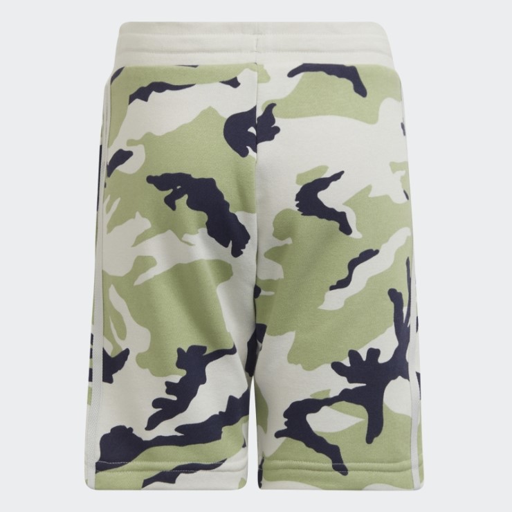 Conjunto De Shorts Y Camiseta De Camuflaje Adidas Azul Marino