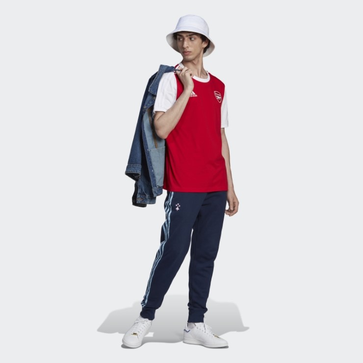 Adidas Camiseta Arsenal 3 Rayas Escarlata