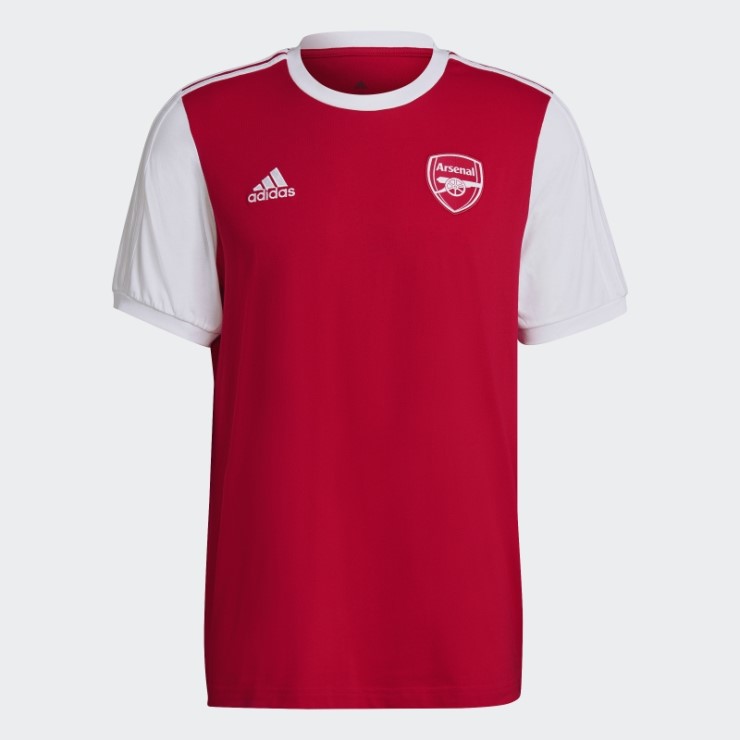 Adidas Camiseta Arsenal 3 Rayas Escarlata