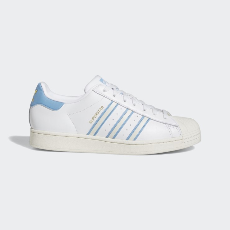 Zapatillas Adidas Superstar Azul Claro
