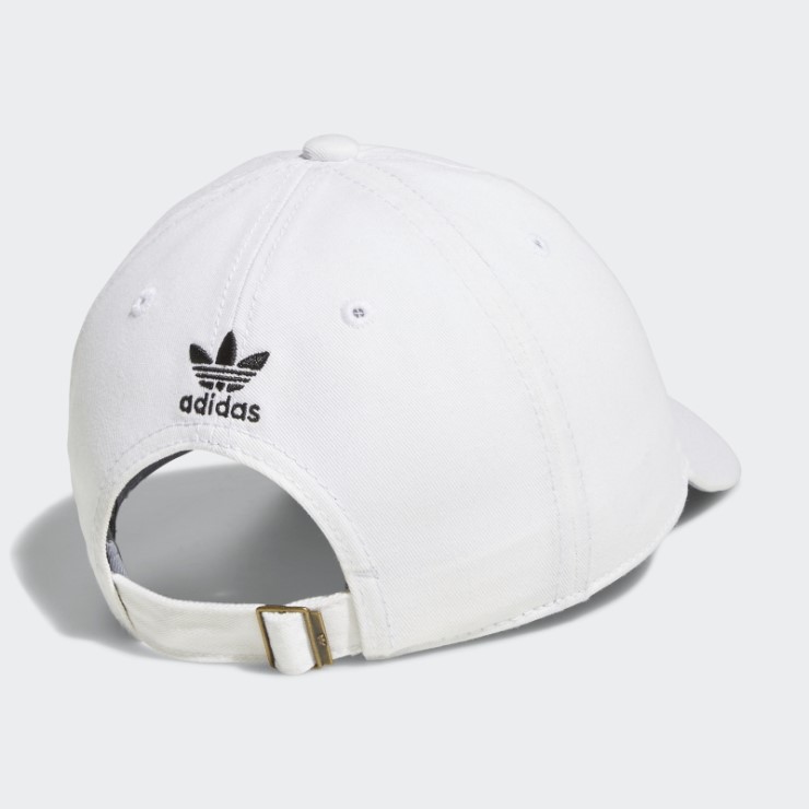 Adidas Blanco Relajado Strap-back Sombrero De Moda