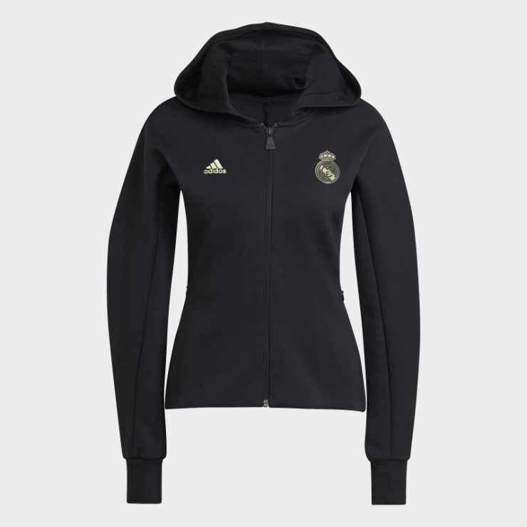 Chaqueta Adidas Real Madrid Himno Negra