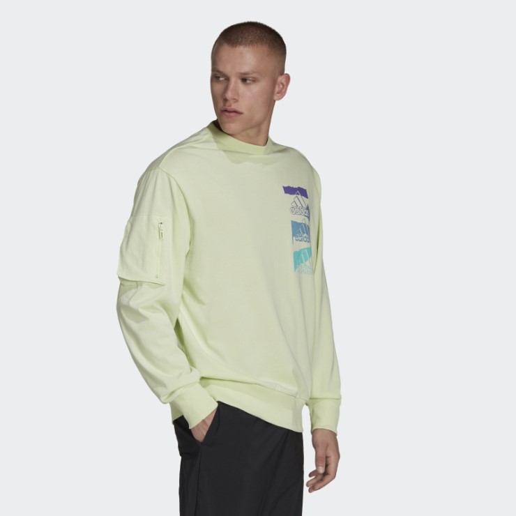Sudadera Adidas Lime Essentials Brandlove (género Neutro)