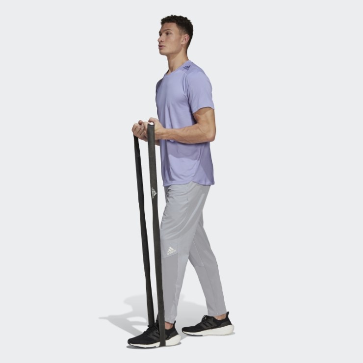 Pantalones De Entrenamiento Adidas Plateados