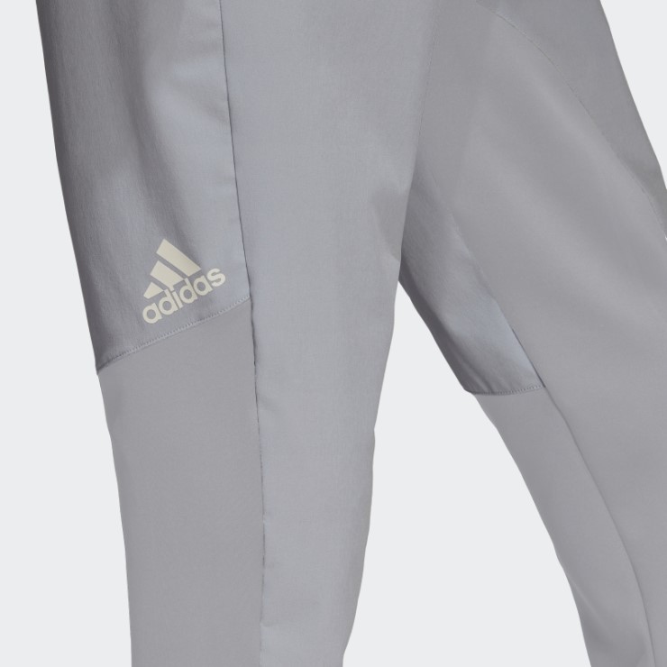 Pantalones De Entrenamiento Adidas Plateados