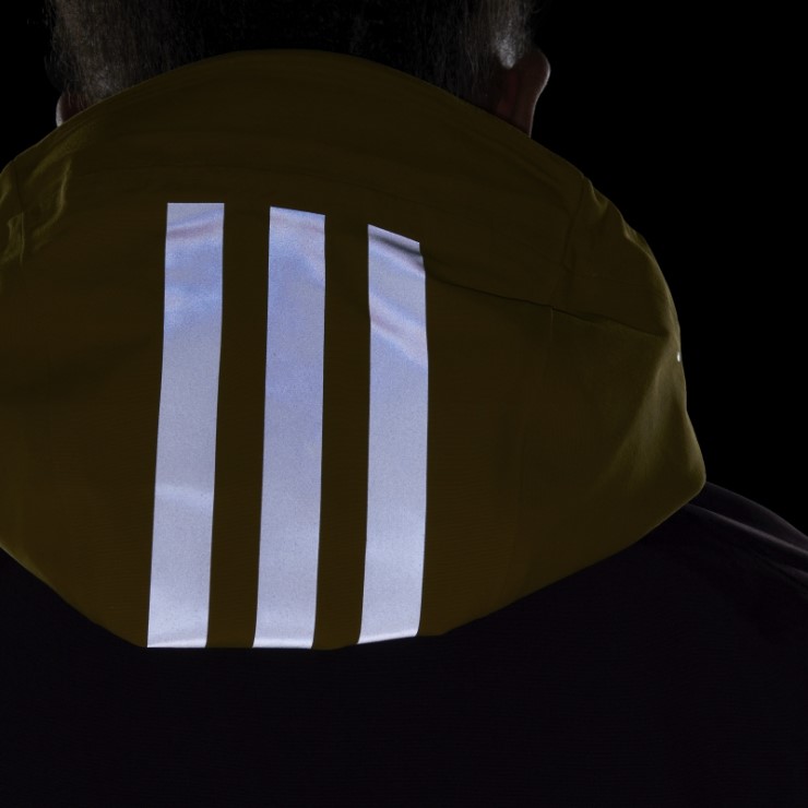 Chaqueta De Nieve Terrex De Nailon Posconsumo De 3 Capas Adidas Granate