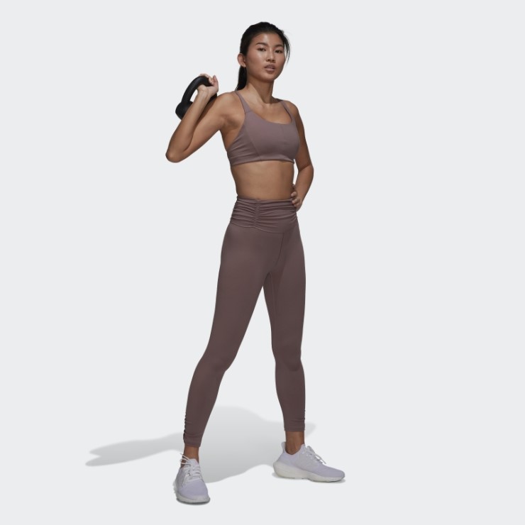 Adidas Yoga Studio 7/8 Leggings Morados