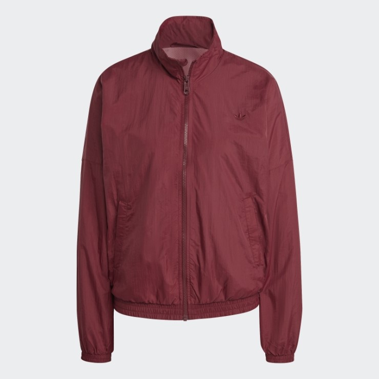 Sudadera Roja Premium Essentials De Nylon Adidas