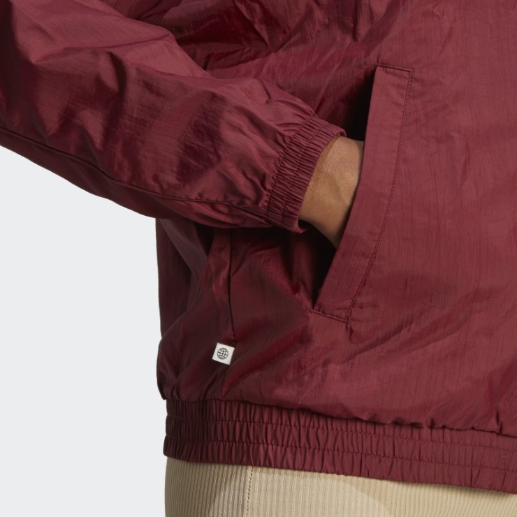 Sudadera Roja Premium Essentials De Nylon Adidas