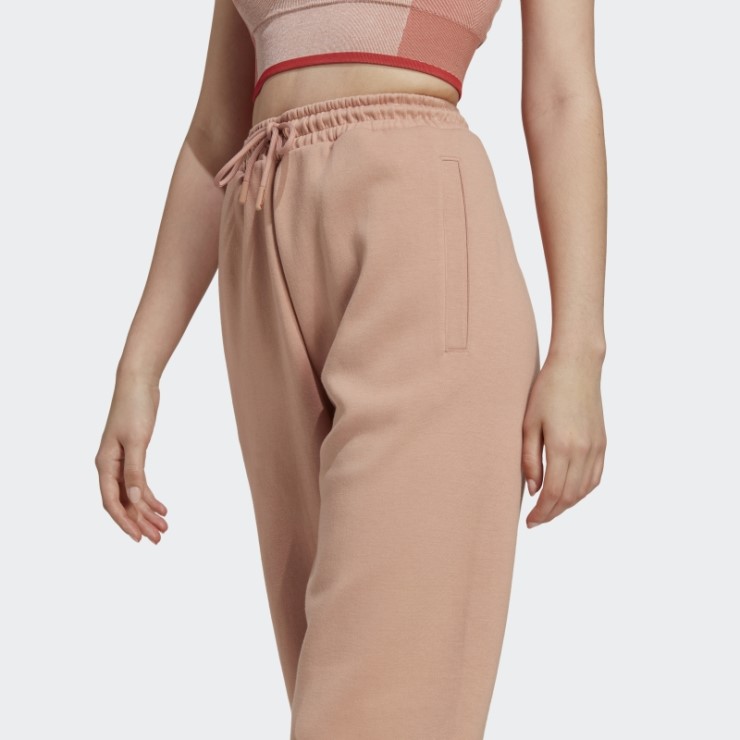 Adidas By Stella Mccartney Pantalones De Chándal Almendra Suave