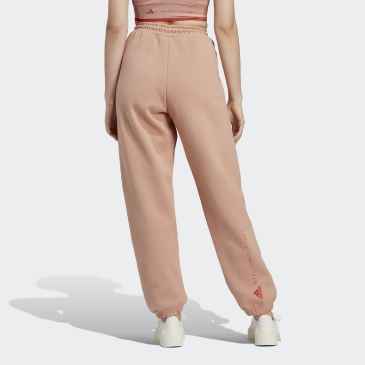 Adidas By Stella Mccartney Pantalones De Chándal Almendra Suave
