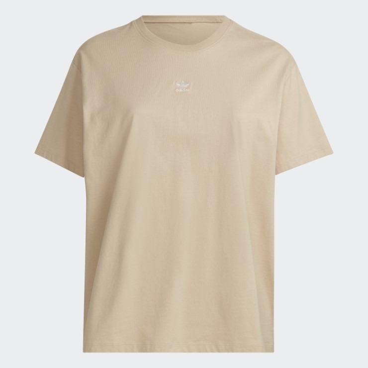 Camiseta Adidas (tallas Grandes) Beige