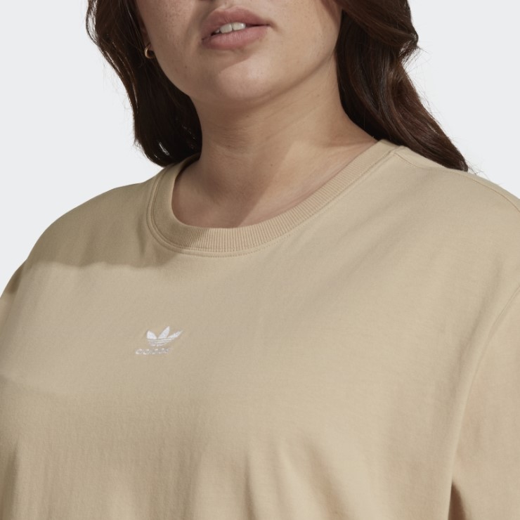 Camiseta Adidas (tallas Grandes) Beige