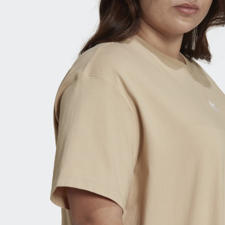 Camiseta Adidas (tallas Grandes) Beige