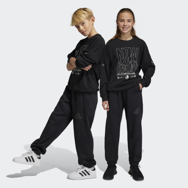 Pantalones De Chándal Negros Con Logo Adidas Future Icons