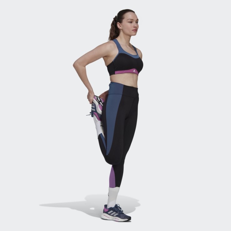 Adidas Own The Run Colorblock 7/8 Leggings Negro