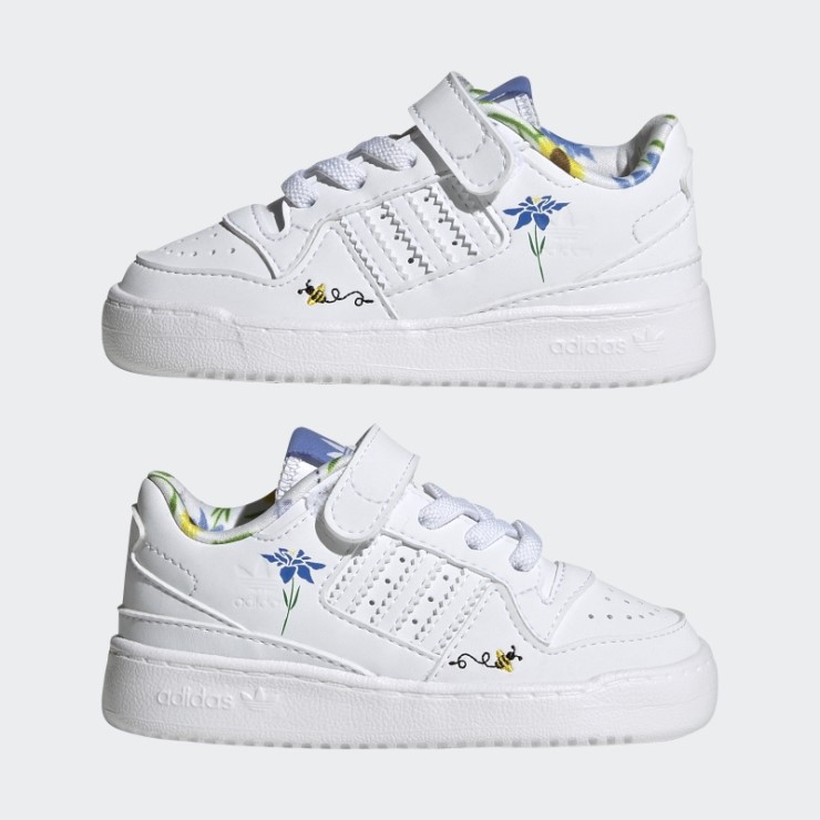 Adidas Forum Low Calzado Blanco/azul/verde
