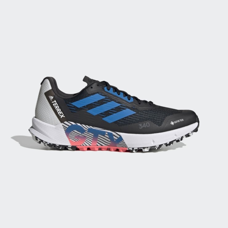Adidas Terrex Agravic Flow 2.0 Gore-tex Zapatillas De Trail Running Azul Rush