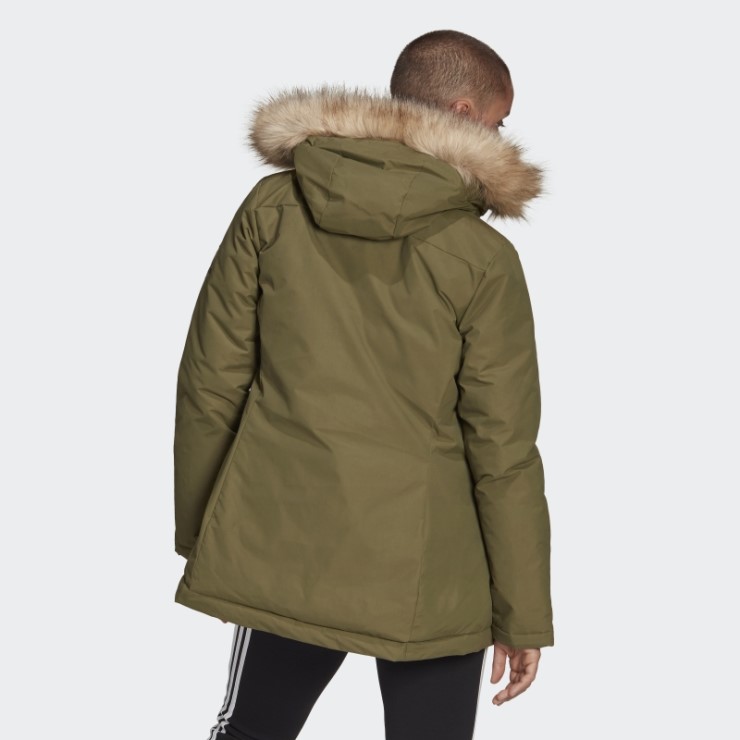 Parka Con Capucha Utilitas Adidas Oliva