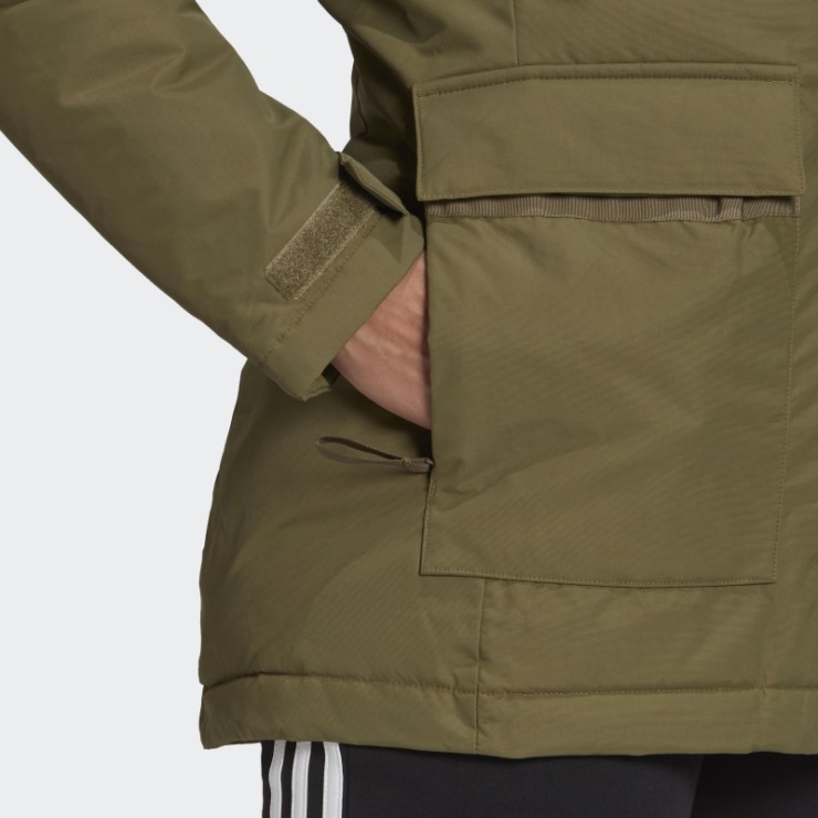 Parka Con Capucha Utilitas Adidas Oliva