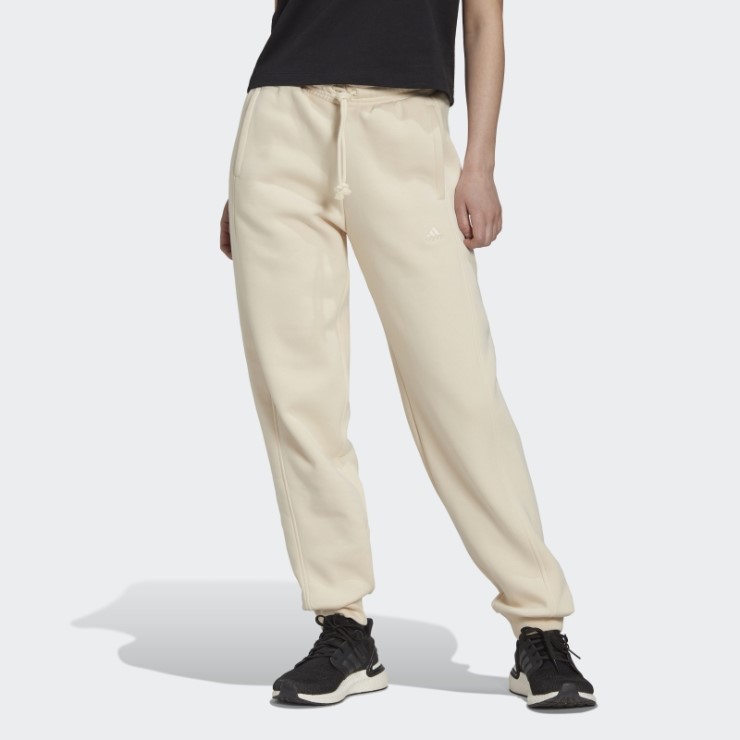 Adidas Ecru Tint All Szn Pantalones De Forro Polar