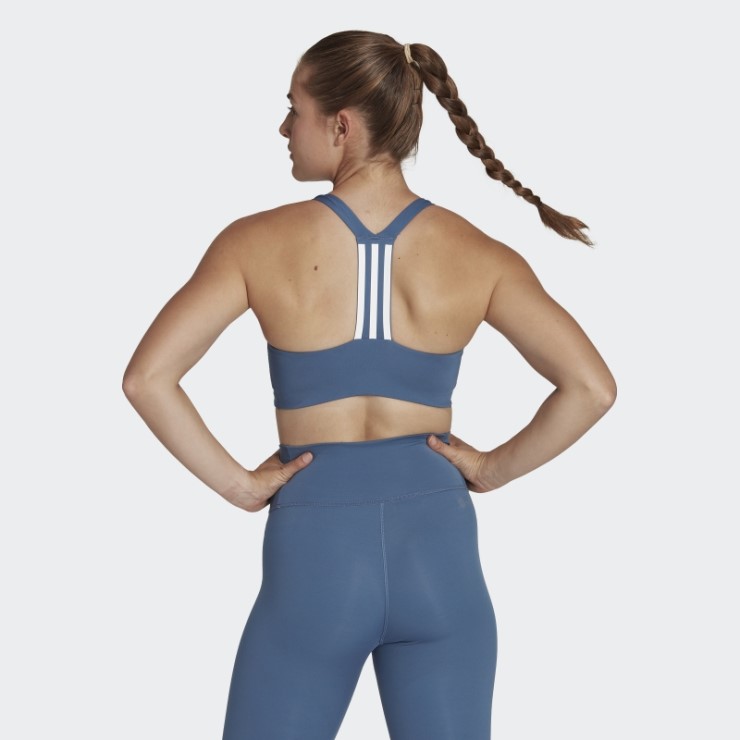 Sujetador Deportivo De Sujeción Media Adidas Powerimpact De Acero