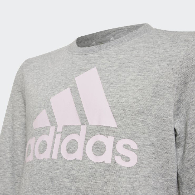 Sudadera Adidas Essentials Gris Medio